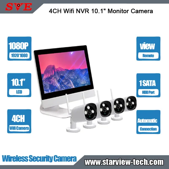4CH WiFi NVR 10.1