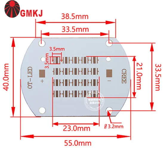 850nm IR LED PCB Copper Board Infrared 