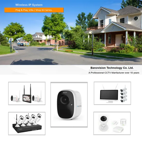 1080P 8CH 12.5 Inch New LCD WiFi Wireless NVR Kit 