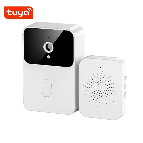 Hongtu Tuya Smart Video Doorbell Camera HD Wireless Doorbell for Home Security, Night Vision, Voice Change 2