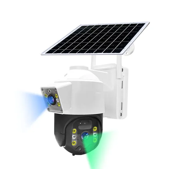 Security WiFi 4G 360° View Battery Powered PIR Sensor Solar Ring Camera Outdoor Wireless 