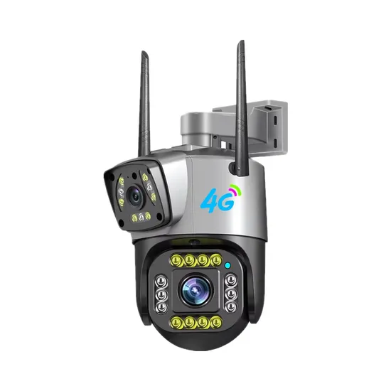 4MP Outdoor Dual Lens PTZ Security CCTV IP Camera 